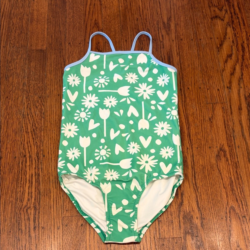 Primary Swimsuit In Garden Party Kids Swim One Piece - Girls 10 years